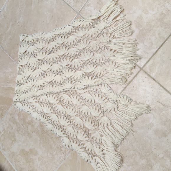 Accessories - Hand made shawl cover up wrap